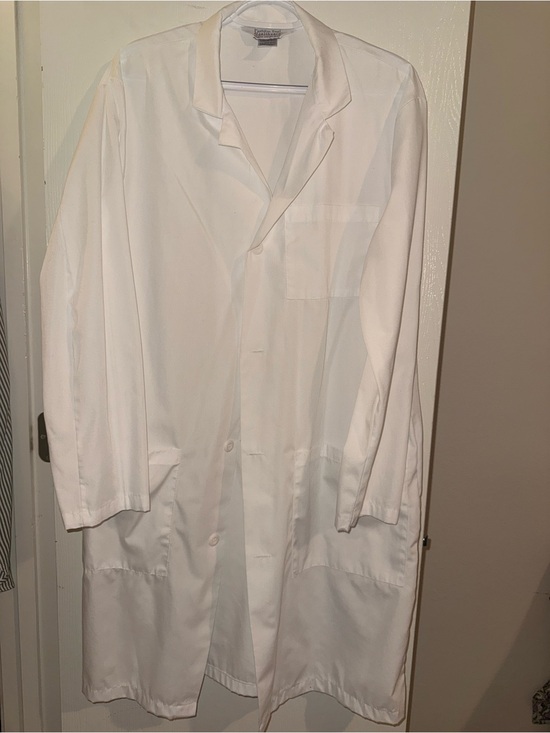 Fashion Seal Jackets & Blazers - Lab Coat Jacket - White Women's Medical Coat